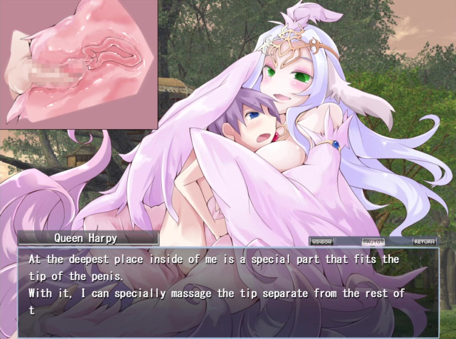 Monster Girl Quest - Queen Harpy Scene + Cgi