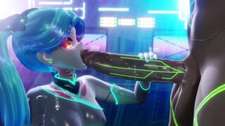 Mantis x)Thirsty Rebecca!  Animation 3 - Skin Tone B