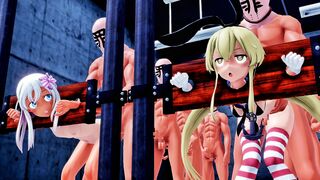 Shimakaze & Ro500 - Persecution Complex Cellphone Girl [MMD R18] Yamamoto