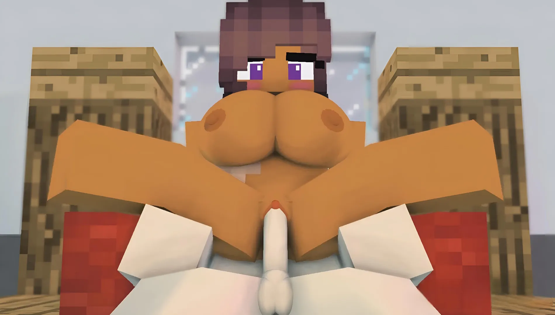 Minecraft porn at its finestBlocky characters in explicit actsMore hentai in minecraft