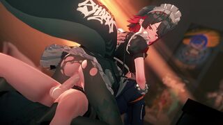 Ellen Joe Maid Service (Uncensored) [DoriDoriko]