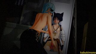 Scaramouche was masturbated