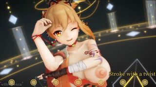 [Fap Hero] (MMD)  DuDuDu  / Yoimiya