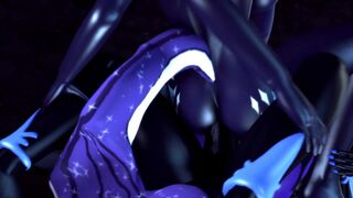 Futa Nightmare Rarity x Futa Nightmare Moon