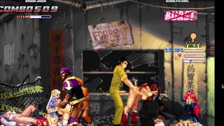 Lucky and Brian vs Schlussel and Another Kung Fu Girl Z