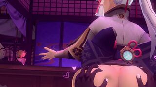 NTR Kamisato Ayaka×Hilichurl「jibrish」