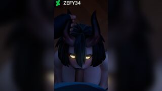 Night Rose Blowjob | FORTNITE | Vertical