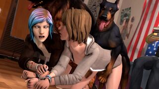 Max & Chloe raped by dogs
