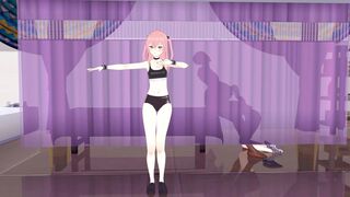 [NTR dance+sex] dress up darling - fast forward (mmd-bug)