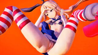 Shimakaze - Goberzerk [MMD R15] Kanna Rei