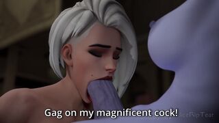 Widowmaker disciplines you/ Big toys-Futa joi