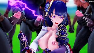 Genshin PMV - Thirsty Whores