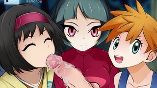 Sabrina Misty and Erika Blowjob pt.3