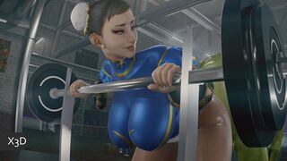 Chun-Li Gym Session [X3D][4K]