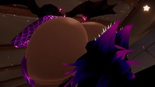 VRCHAT Dragoness Cassandra Facesitting