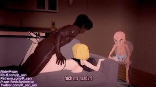 android 18 ntr  blacked  sex (sound)