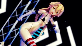 Shimakaze - Hmph [MMD R15] Hamselvish