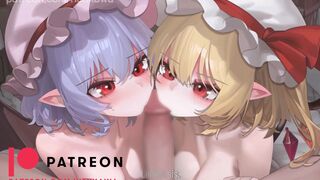 Flandre scarlet & Remilia scarlet Touhou 3P