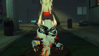 VRCHAT Cyber Queen Facesitting