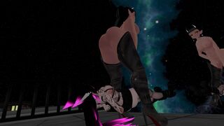 VRCHAT Monster Girl Facesitting