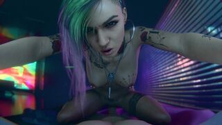 Judy Cowgirl Braindance [NoUI][Gifdoozer]