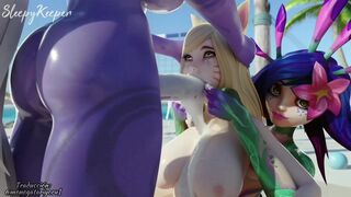 Ahri Co-Op [SleepyKeeper] [Sub español]