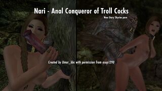 Nari - Anal Conqueror of Troll Cocks [Non-story Skyrim porn]