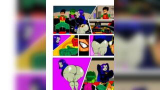 Raven Helps Robin With His Urges (No SFX)