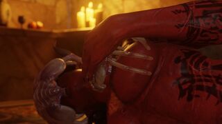 Karlach Facehugged and Birth