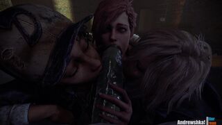 Clem, Violet & Minerva Team Up [AndrewshkaSFM]