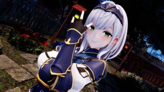 【R-18 MMD】 BASSHUNTER - Vifta med händerna - Shirogane Noel