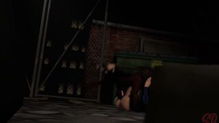 Helena fucked by dog in alley [sumthindifrnt]