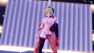 HMV Mordred, Artoria Lancer Naked