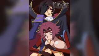 Lelouch tests his Geass