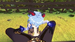 Ganyu And Zhongli (4K) [Lyusfyuring]