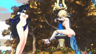 Mirror Maiden And Lumine (4K) [Lyusfyuring]