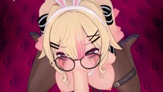 Bunny girl Suko sucks you dry!!