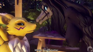 Renamon-Guilmon-Mal0(Furromantic)[Subtitulado Por Brown]
