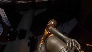 VRCHAT Atomic Twin Robot Facesitting POV