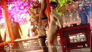 Chin-Li having sex her favorite femboy in Public