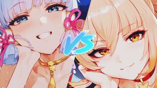 Ayaka Vs Yoimiya Blacked HMV