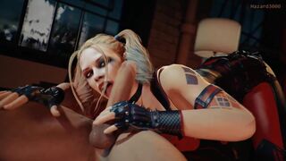 Cassie/Harley Cockworship