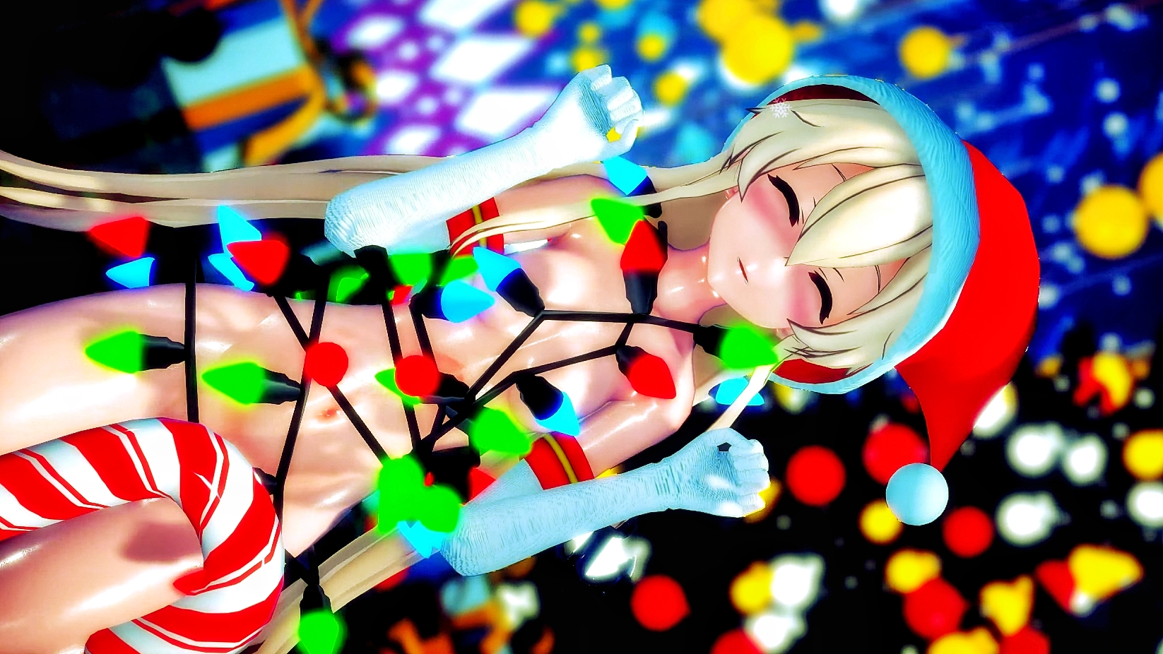 Shimakaze Carol Of The Bells Mmd R15 Hamselvish