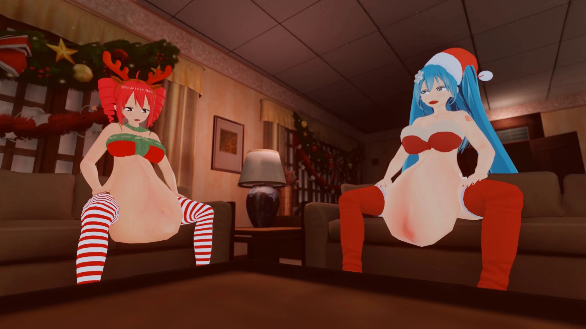 Miku Wishes You A Merry Christmas! (Vore)