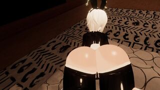 VRCHAT Rubbing My Face On Her Ass POV