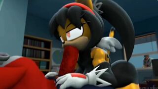 Honey the cat blowjob