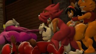 Honey the cat wave lanolin gang bag