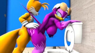 Tails Fucks Wave and Lanolin