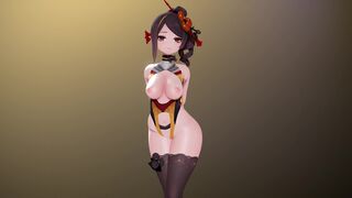 Thick Chiori Dance (4K) [Nimure_HD]