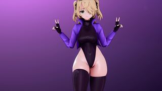 Thick Fischl Dance (4K) [Nimure_HD]